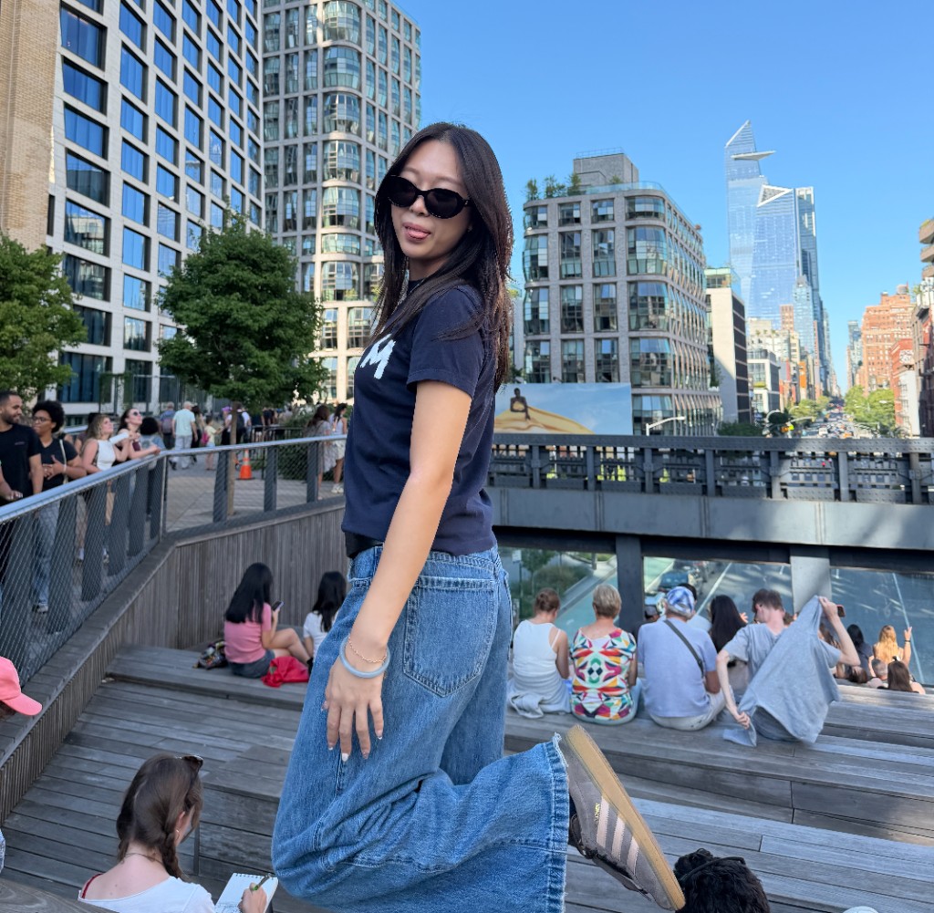 Dayna Ha on a sunny day in New York City