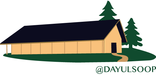 Dayul Soop main cafe building logo with Dayul Soop handle