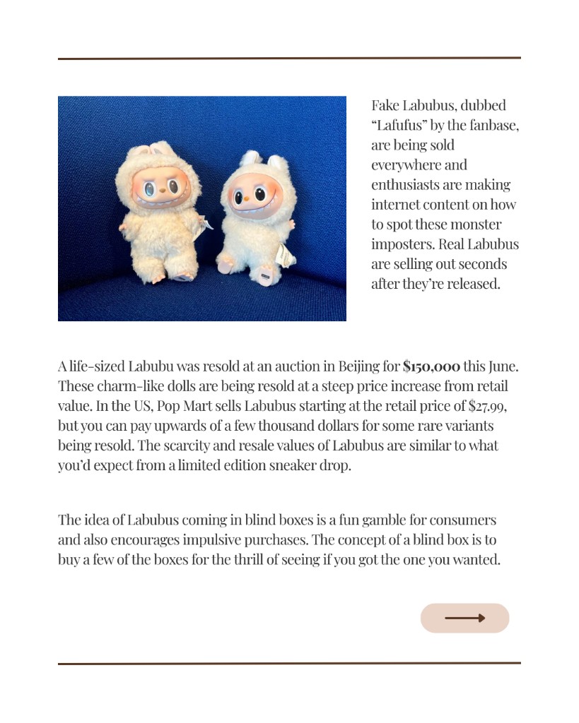 Fake Labubus and resale market