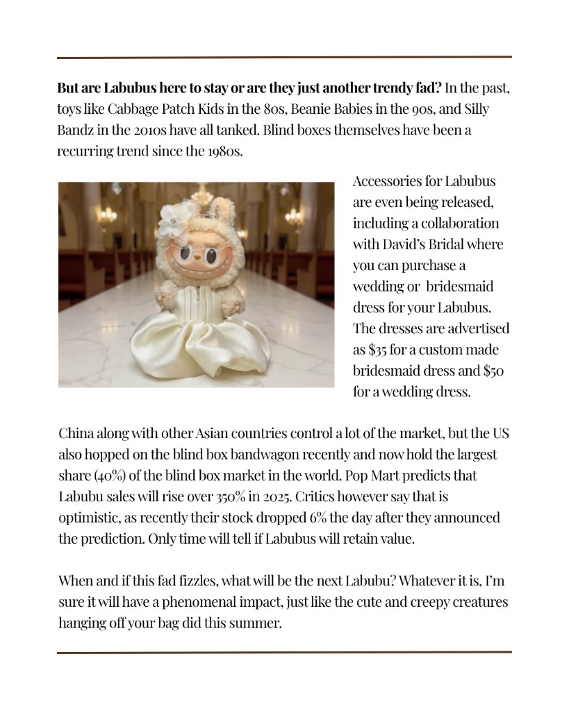 Are Labubus a lasting trend?