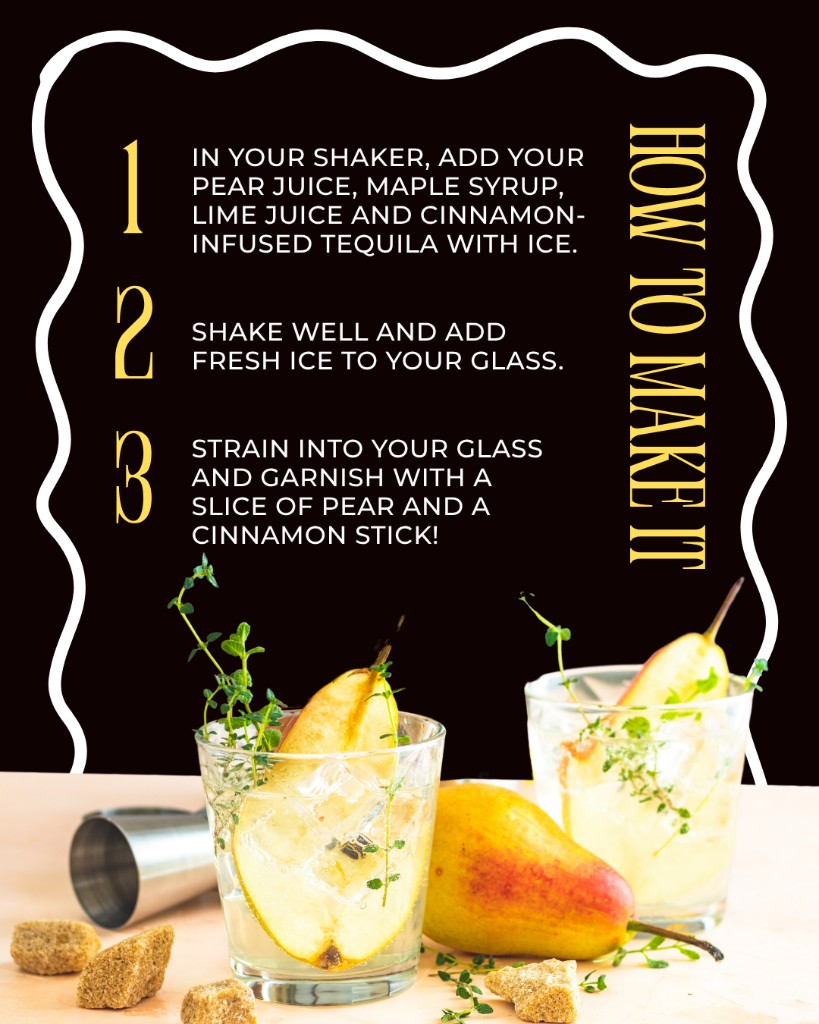 How to make a Maple Pear Margarita