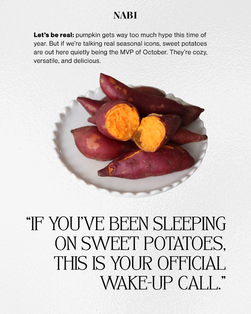 NABI sweet potato wake-up call