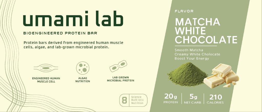Umami Lab Matcha White Chocolate packaging